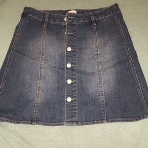 Jean skirt